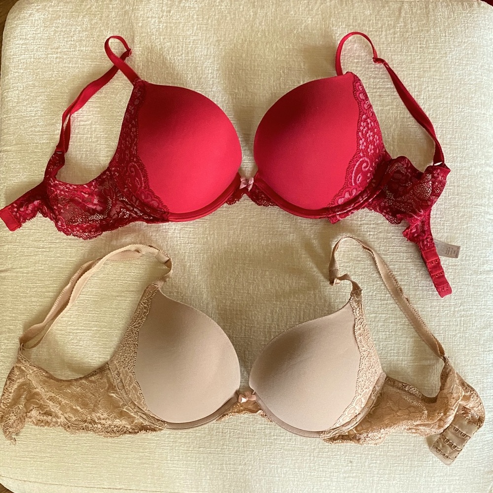 Bundle of Victoria’s Secret Dream Angels 34C Push-Up Bras